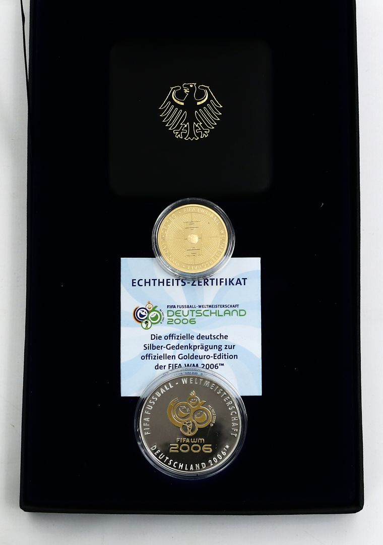 Goldeuro-Edition der FIFA Fussball-Weltmeisterschaft 2006.