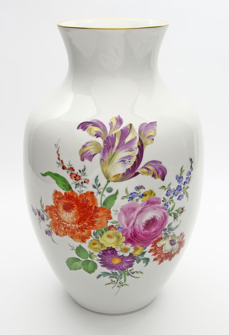 Große Vase, Meissen.