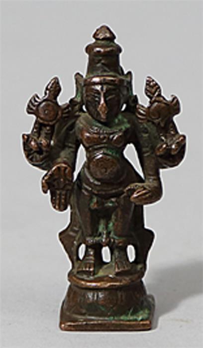 Miniaturbronze des Shiva.