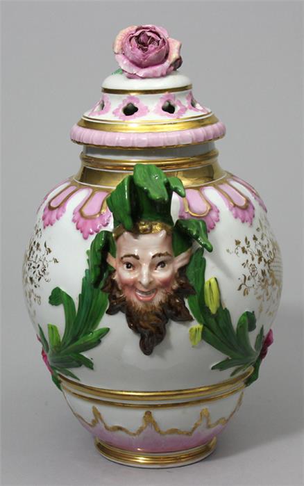 Potpourri-Vase, so genanntes "Brûle de Parfum", KPM Berlin.