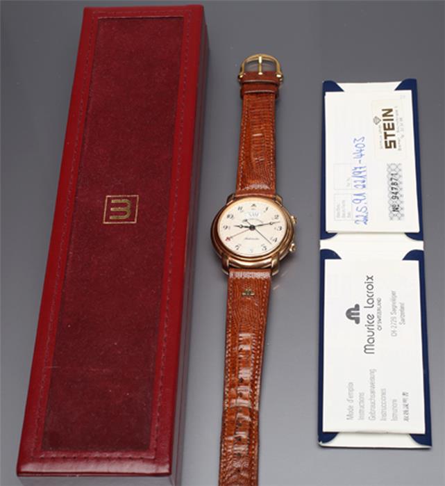 Armbandwecker "Maurice Lacroix Reveil Date Automatik".