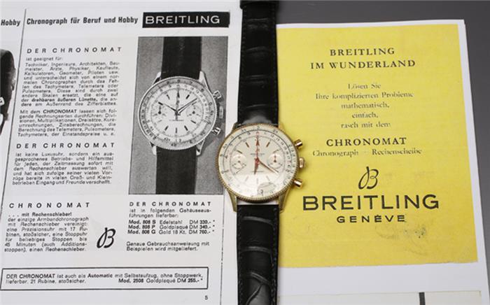 Herrenarmband Chronograph "Breitling".