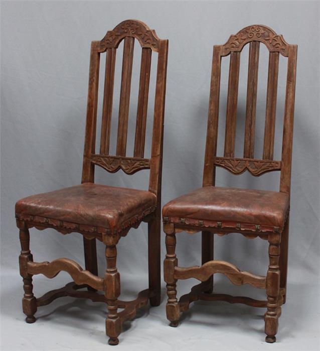 Paar Barock-Stühle.
