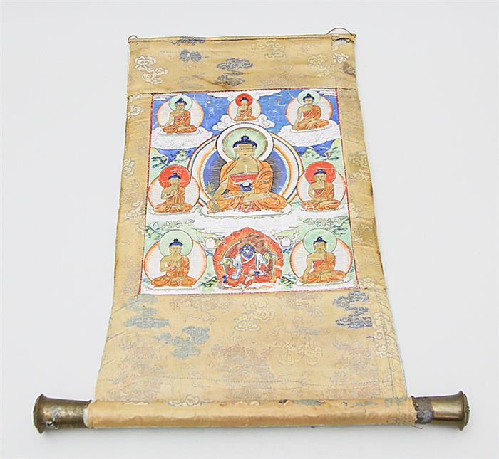 Thangka des Buddha Shakyamuni.