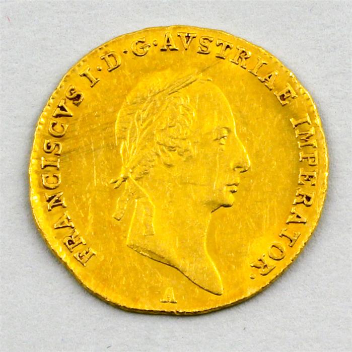 Goldmünze, Franz I, Dukat, 1829 A.