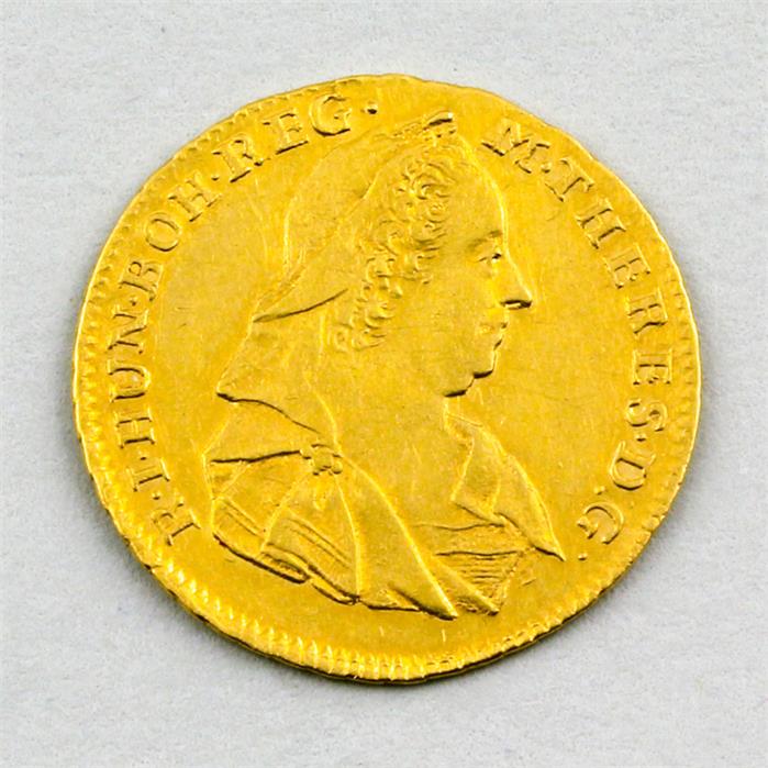 Goldmünze, Maria Theresia, Dukat, 1780 HS.