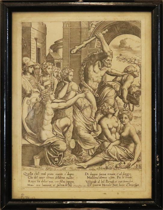 Meister mit dem Würfel, wohl für Nicolaus Beatrizet (1507-1570)