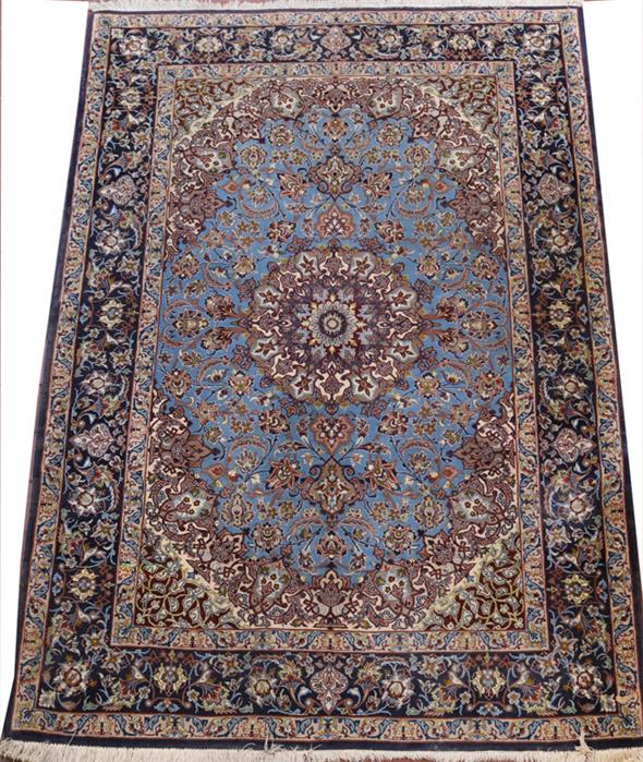 Isfahan, Korkwolle, ca. 165x 116 cm.