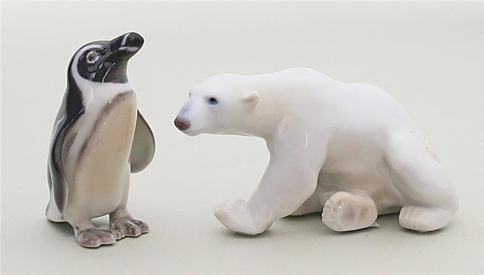 Eisbär und Pinguin, Bing & Gröndahl.