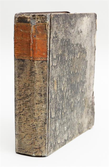 Buch mit handschriftlichen Text von 1832/33,