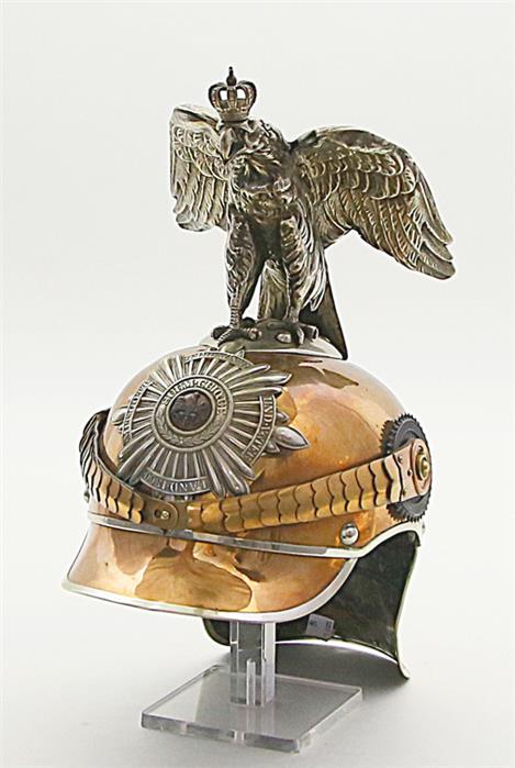 Helm M1889 für Mannschaften der Garde du Corps und des Garde-Kürassier-Regiment,
