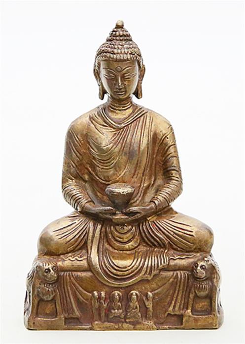 Sitzender Buddha Shakyamuni.