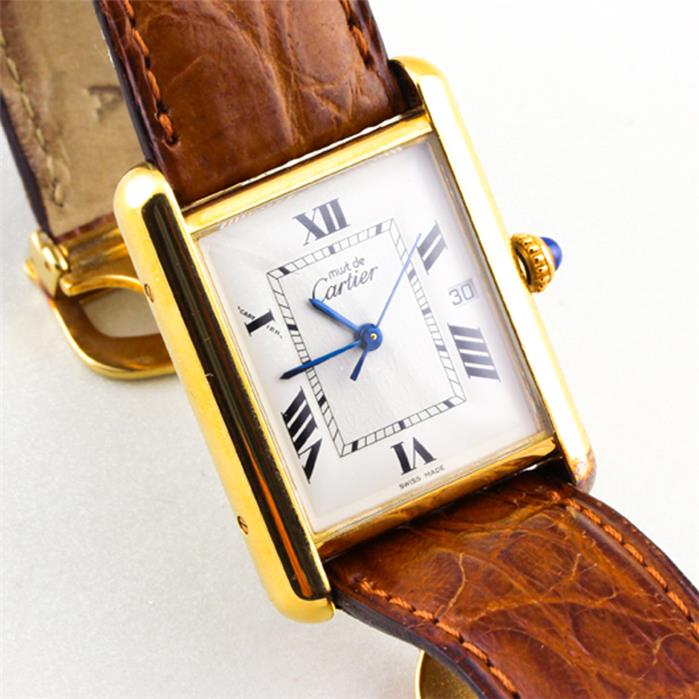 Armbanduhr "must de Cartier".