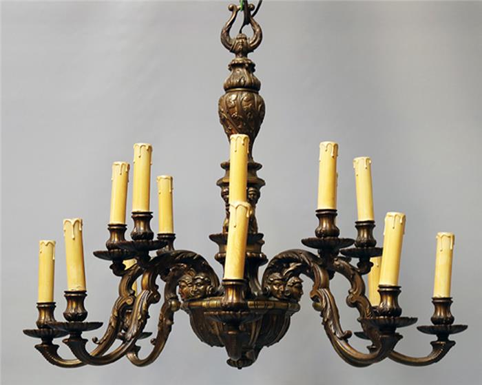 Opulente Deckenkrone im Stil Louis XVI.,