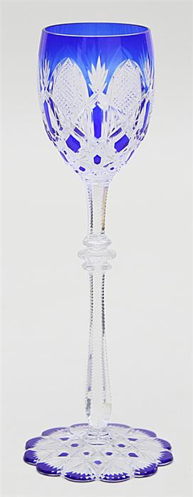 Weißweinglas aus der Serie "Tsar", Baccarat.