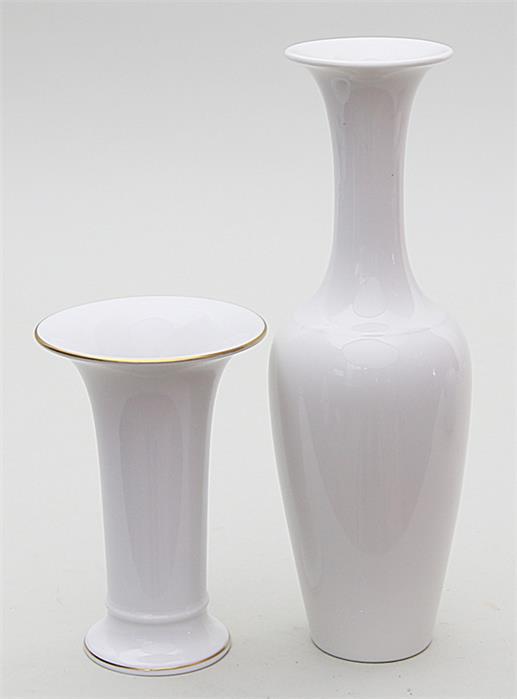 Zwei Vasen, KPM Berlin.