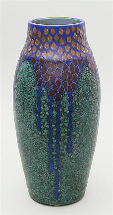 Große Art Deco-Vase, Ravernay.