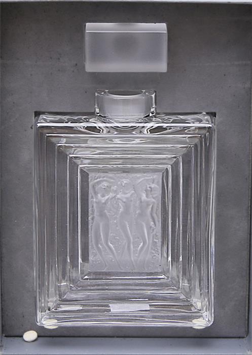 Großer Flakon "DUNCAN, Flacon No. 2", Lalique.
