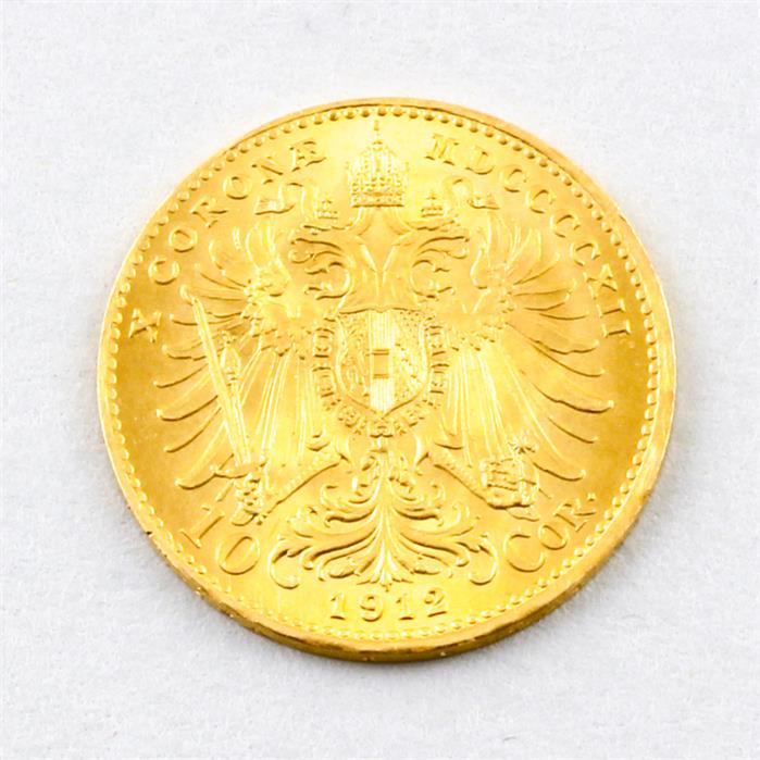 Österreich, Franz Joseph I., 10 Kronen 1915 (NP).