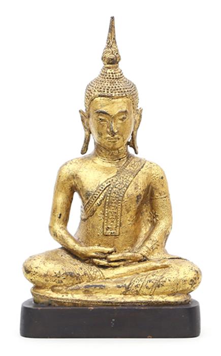 Skulptur des Buddha Amithayus.