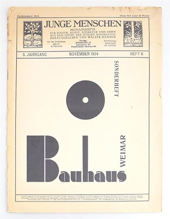 "Bauhaus Sonderheft 1924",