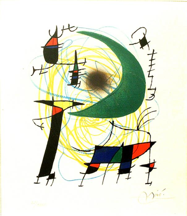 Miró, Joan (1893 Barcelona- 1983 Mallorca)