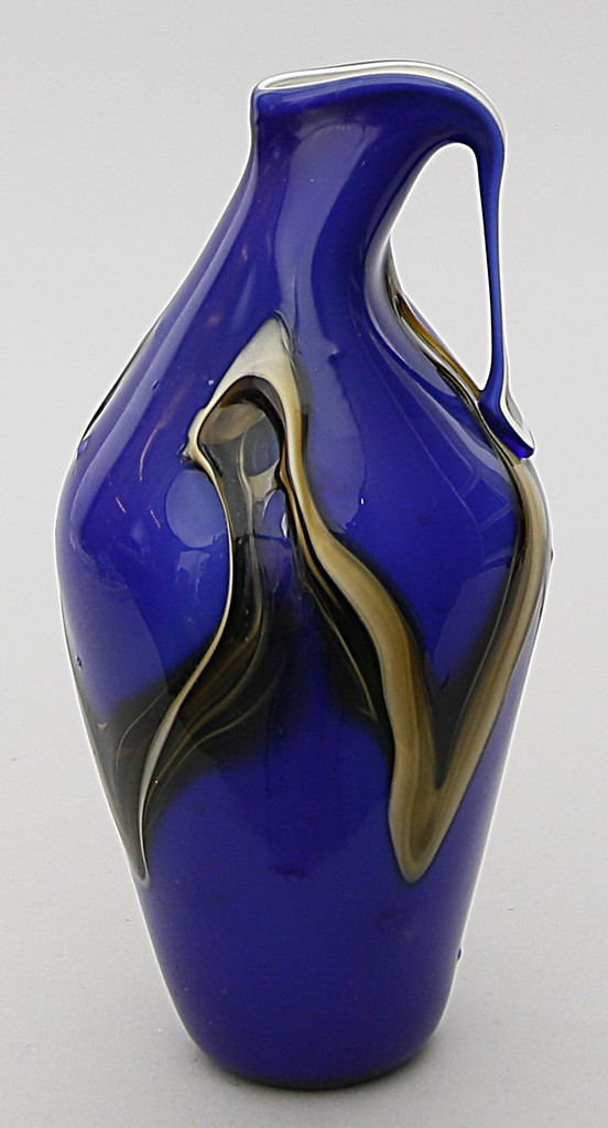 Vase in Krugform, Moser.