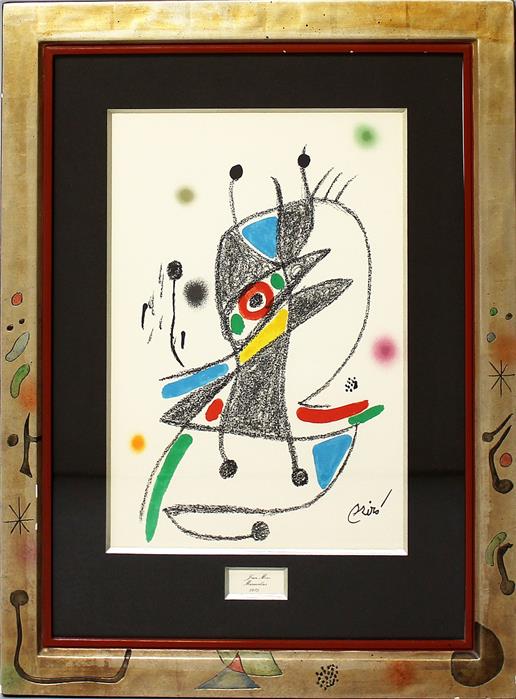Miró, Joan (1893 Barcelona- 1983 Mallorca).