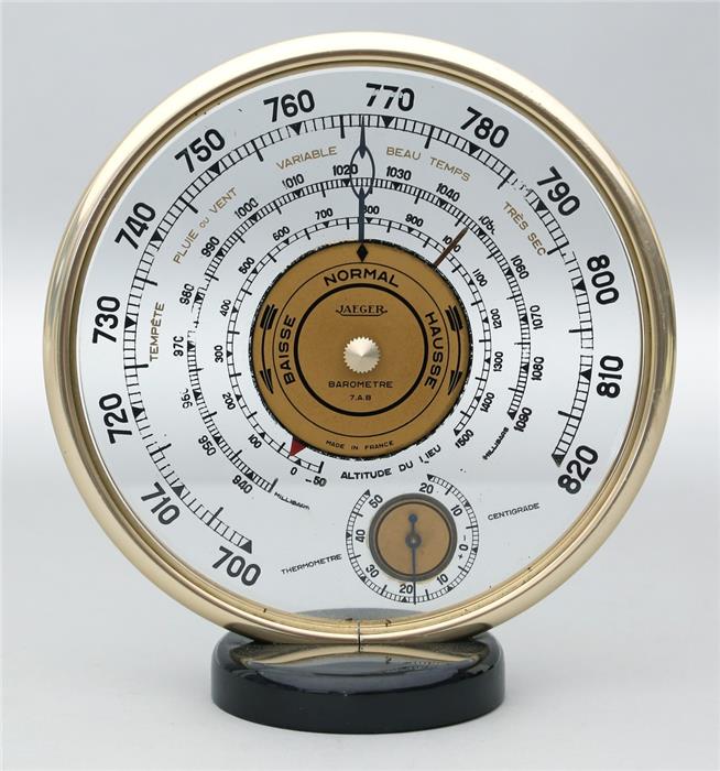Art Deco-Barometer, Jaeger (eigentlich Jaeger-LeCoultre).