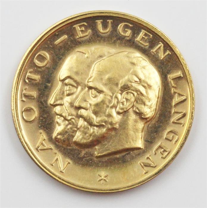 Goldmedaille "100 Jahre Klöckner Humboldt Deutz AG".