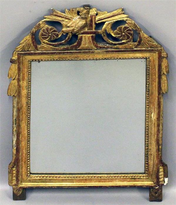 Klassizistischer Spiegel (um 1780-1800).