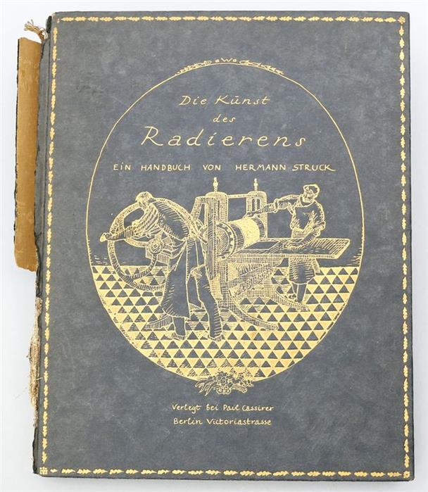 Buch "Die Kunst des Radierens. Ein Handbuch von Hermann Struck".
