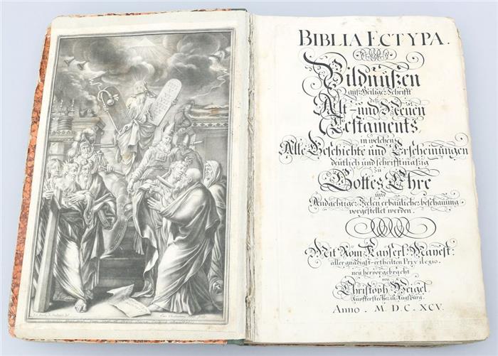 Bilderbibel (um 1695).