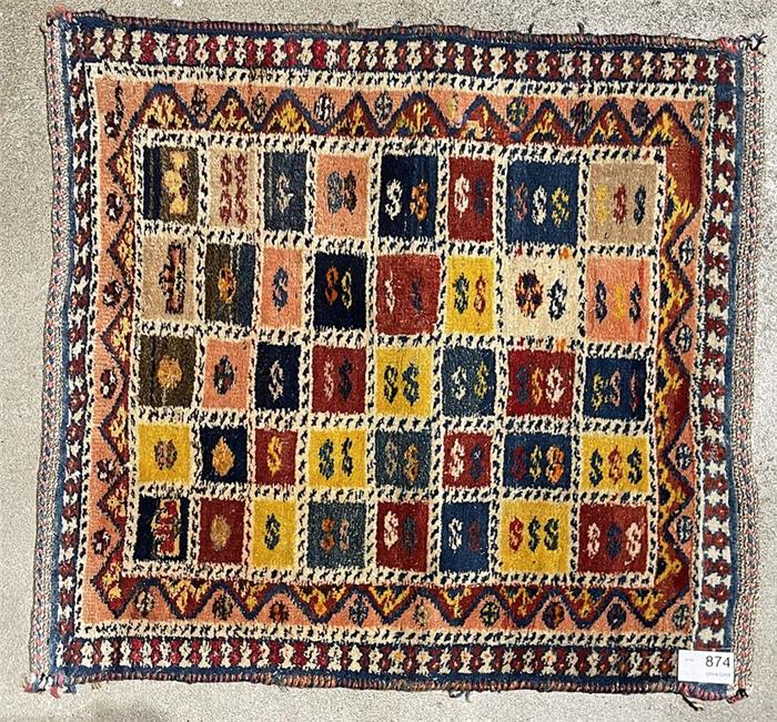 Berber, ca. 65x 72 cm.