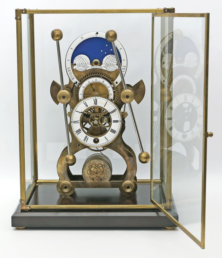 Skeletuhr "John Harrison Moonphase Sea Clock", Sinclair Harding.