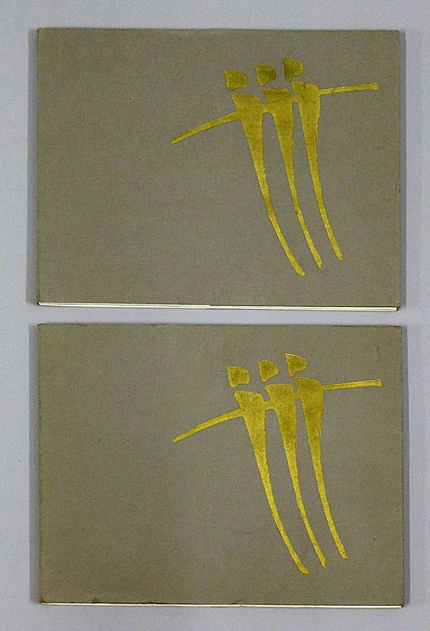 2 seltene Kataloge der Künstlergruppe "Instabil".