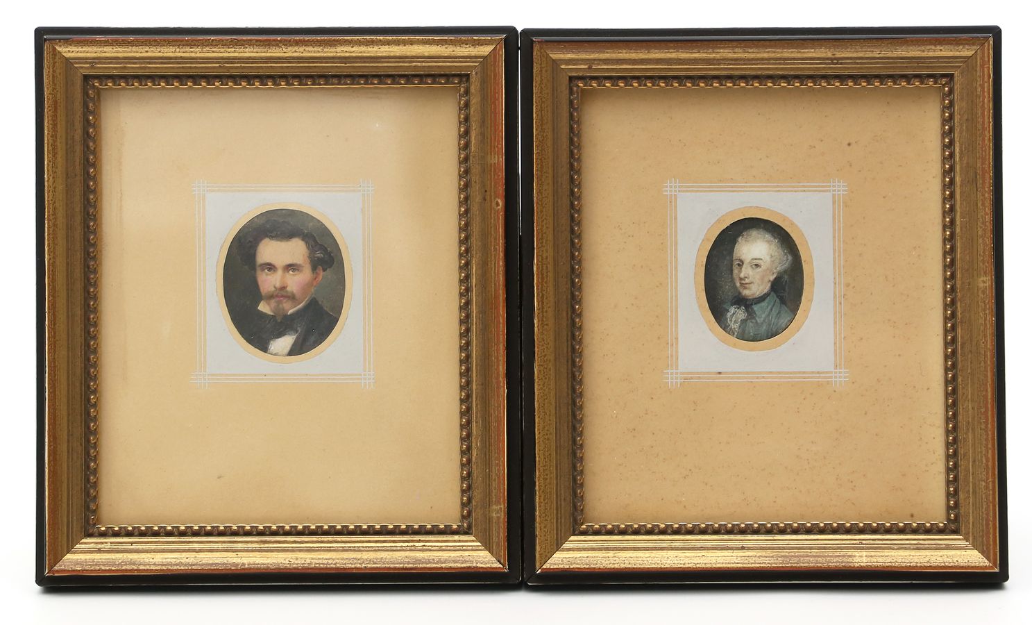 Zwei Miniaturen (um 1800/19. Jh.)