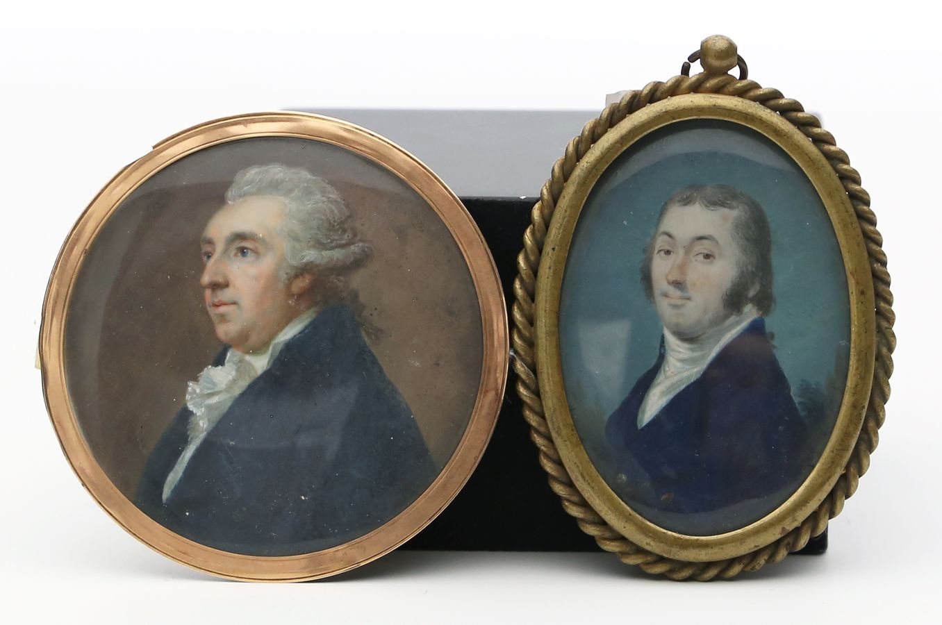 Zwei Miniaturen (um 1800)