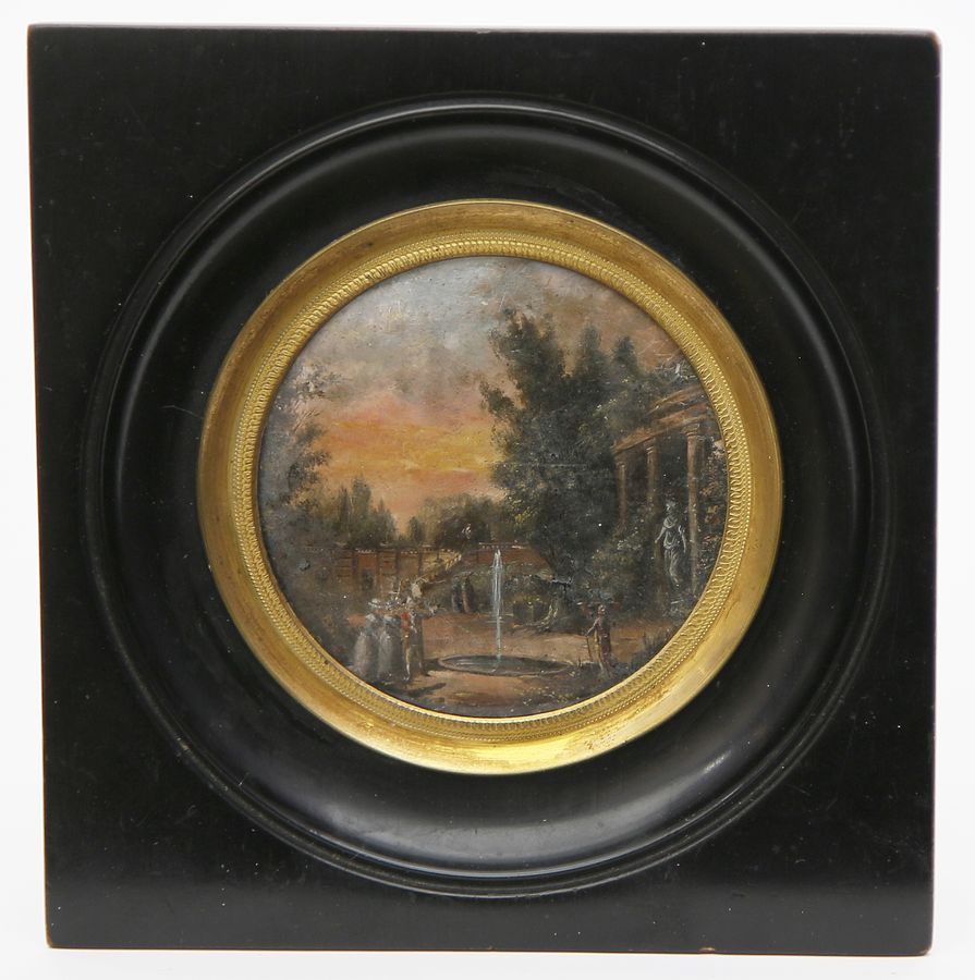 Empire-Miniatur (Frankreich, um 1800)