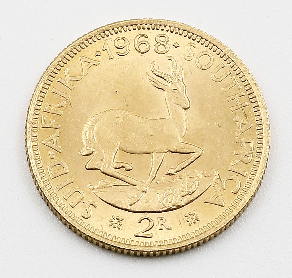 Südafrika, 2 Rand 1968.