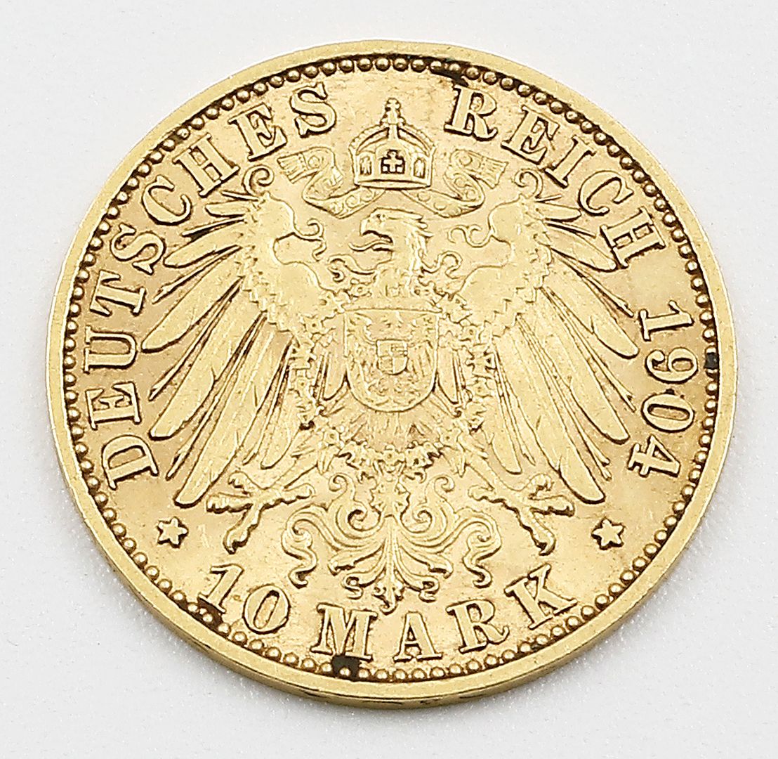 Preussen, Wilhelm II., 10 Mark 1904 A.