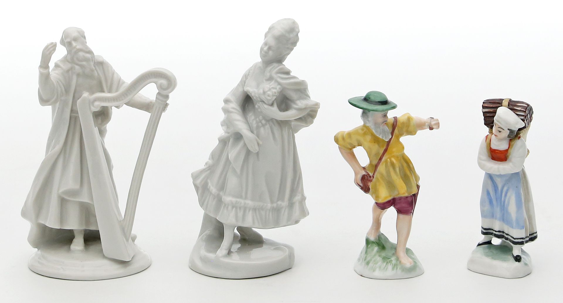 Vier Miniatur-Figuren, Rosenthal: