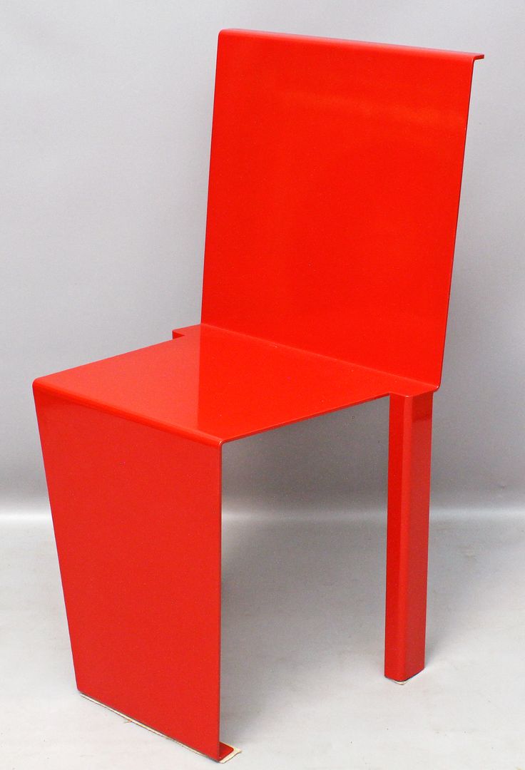 Moderner Stuhl.