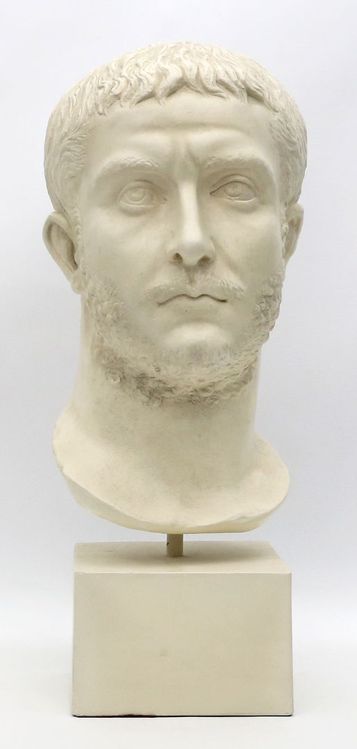Kopf des römischen Kaisers Gallienus (ca. 218-268).