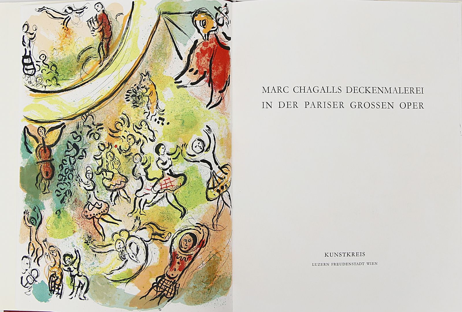 Buch "Marc Chagalls Deckenmalerei in der Pariser Oper".