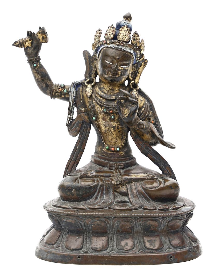 Skulptur Manjushri.