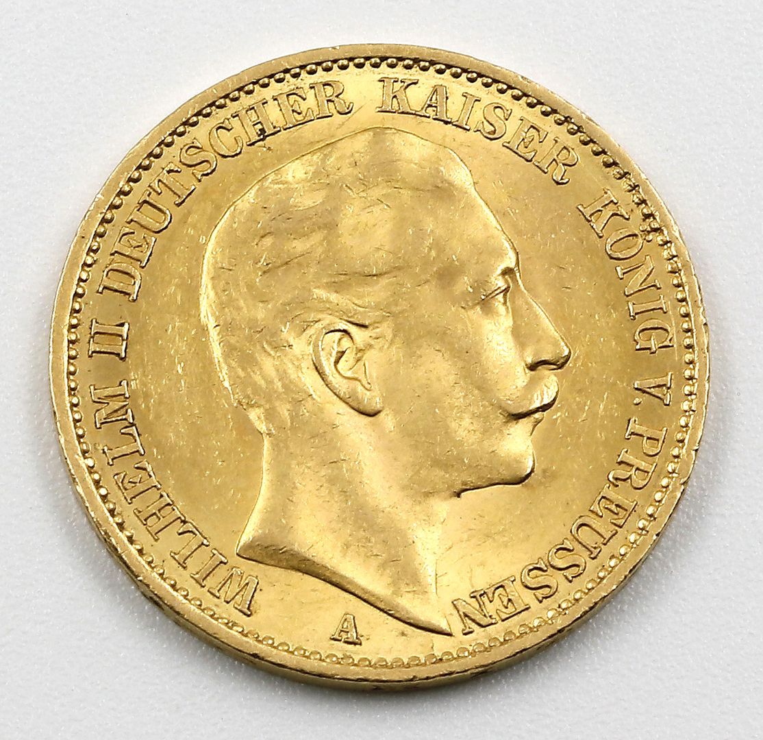 Preußen, Wilhelm II., 20 Mark 1911, A.