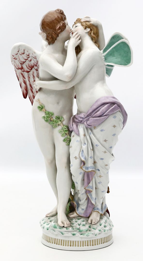Skulptur "Amor und Psyche", KPM Berlin.