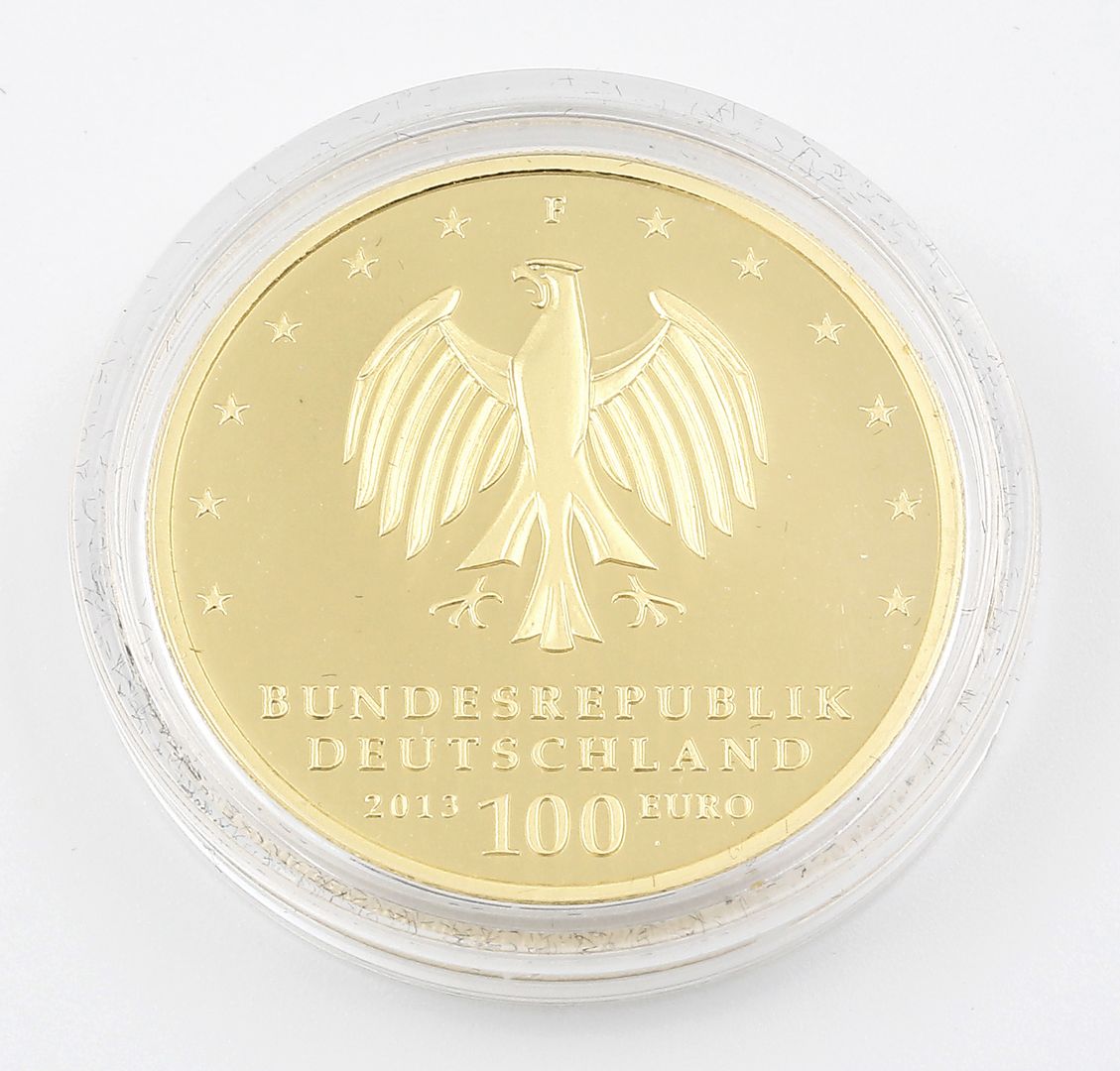 BRD, 100 Euro 2013 "UNESCO Welterbe Gartenreich Dessau-Wörlitz".