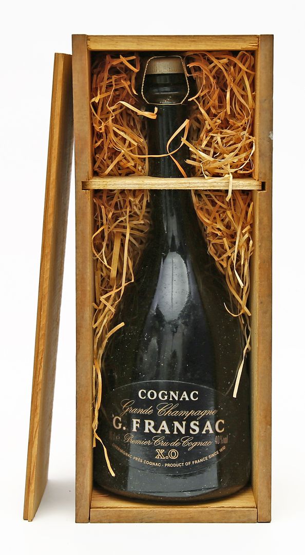 Flasche "COGNAC Grande Champagne X.O.".
